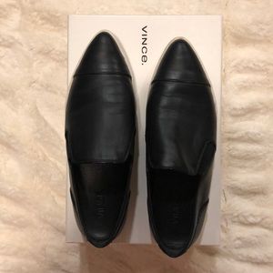 Vince leather loafers